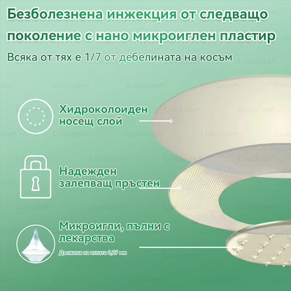 Официален магазин  | 🧽 𝑳𝒖𝒙𝒂𝒓𝒊𝒔𝒆® Моринга X Берберин 10-In-1 Напреднал Нано Микроигли Пластир (Един път на ден, видими промени за 7 дни）✅ Ожиряване, диабет, сънна апнея и проблеми със ставите.