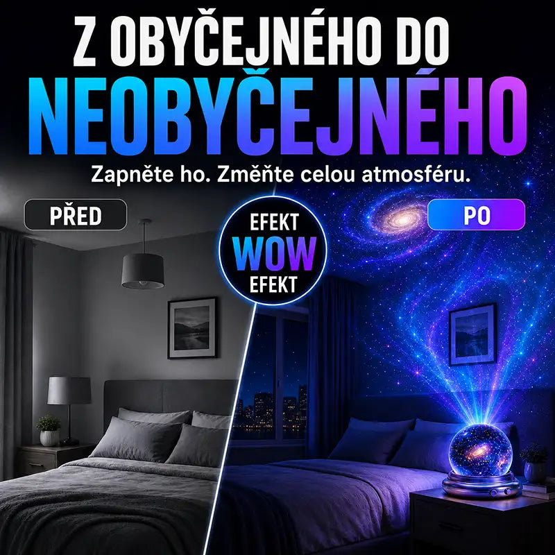 🌌🔮 Topacme® Projektor nočního světla